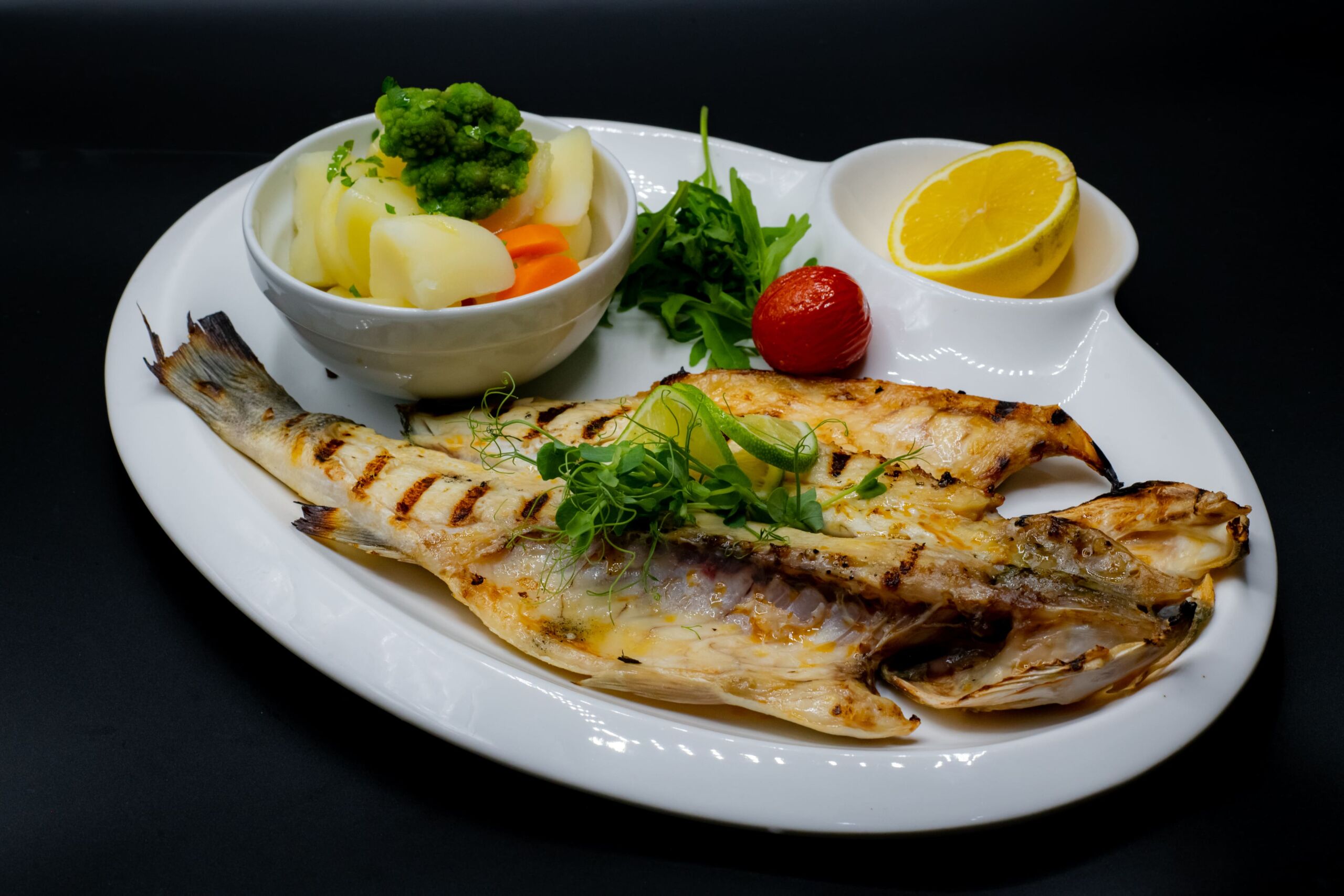 Biban de mare la gratar