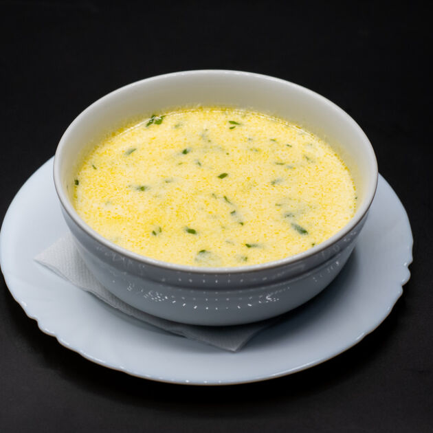 Ciorba de pui a a grec