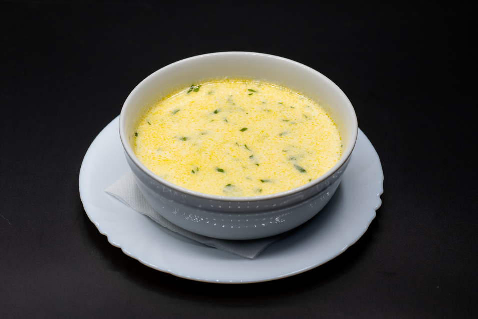 Ciorba de pui a a grec