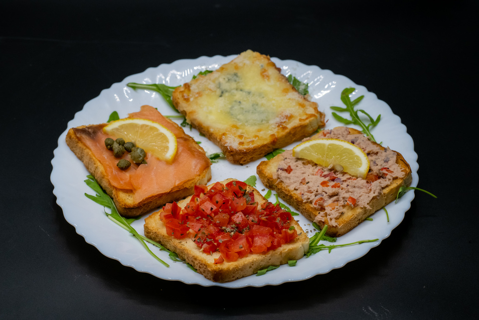 Bruschete mixte